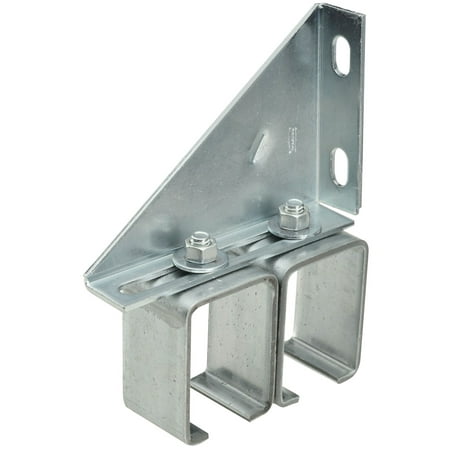 UPC 038613104785 product image for National Hardware N104-786 Galvanized Double Box Rail Bracket | upcitemdb.com