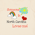 thumbnail image 4 of Inktastic Someone in North Carolina Loves Me Boys or Girls Baby T-Shirt, 4 of 5