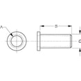 thumbnail image 2 of Sea Dog Oarlock Bushing 582059-1 Polypropylene; Set Of 2, 2 of 2