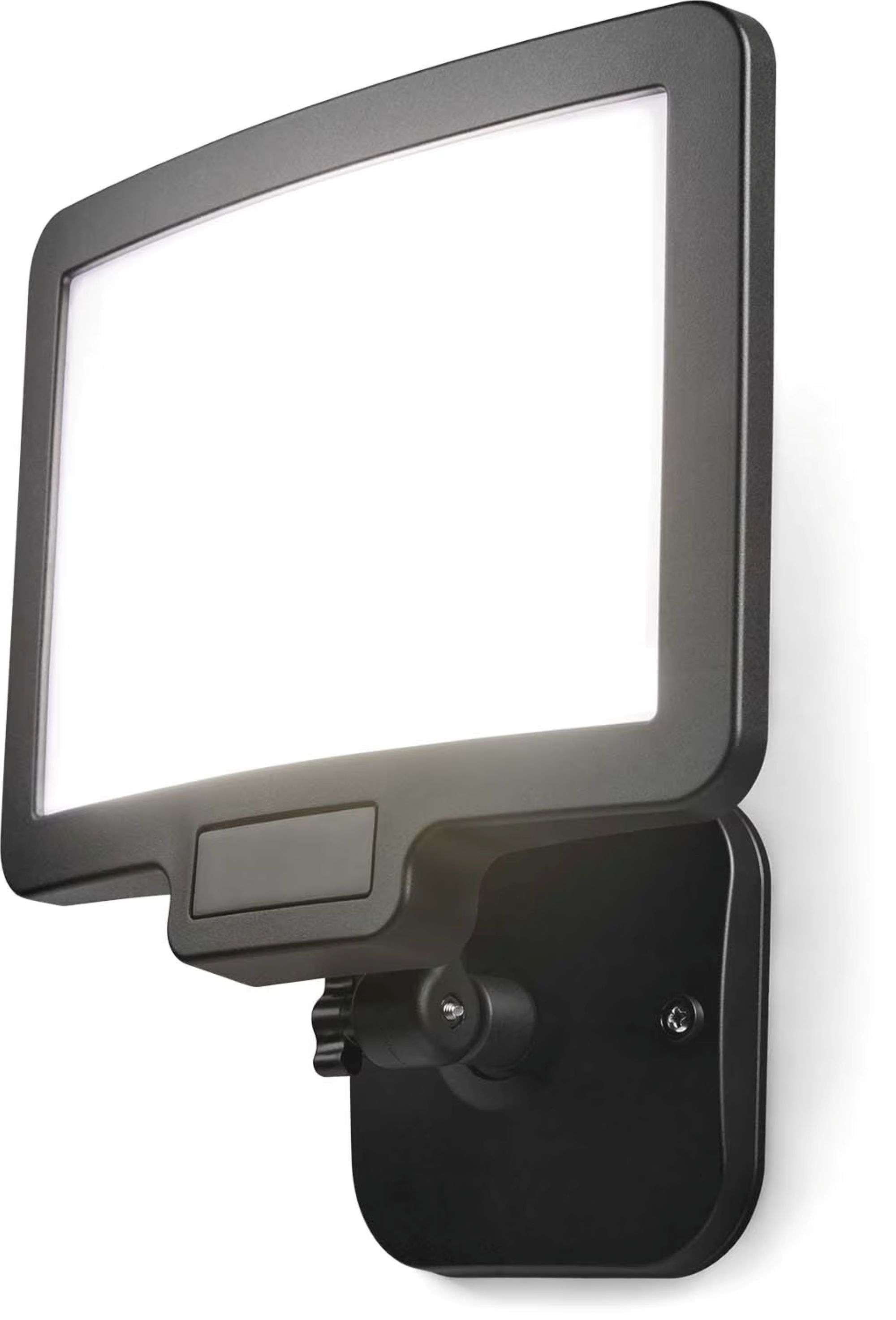 Hyper Tough LED Motion Security Light, 3000 Lumens, Hardwired, Triple Adjustable Heads, Dusk-to-Dawn, 120° Motion Sensor, Black, Outdoor Flood Light, Requires Installation