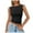 A-Black20, variant on Women's Tank Top Boat Neck Sleeveless Slim Fit Vest Tops Comfort Casual Basic Everyday yoga Layering Camisole