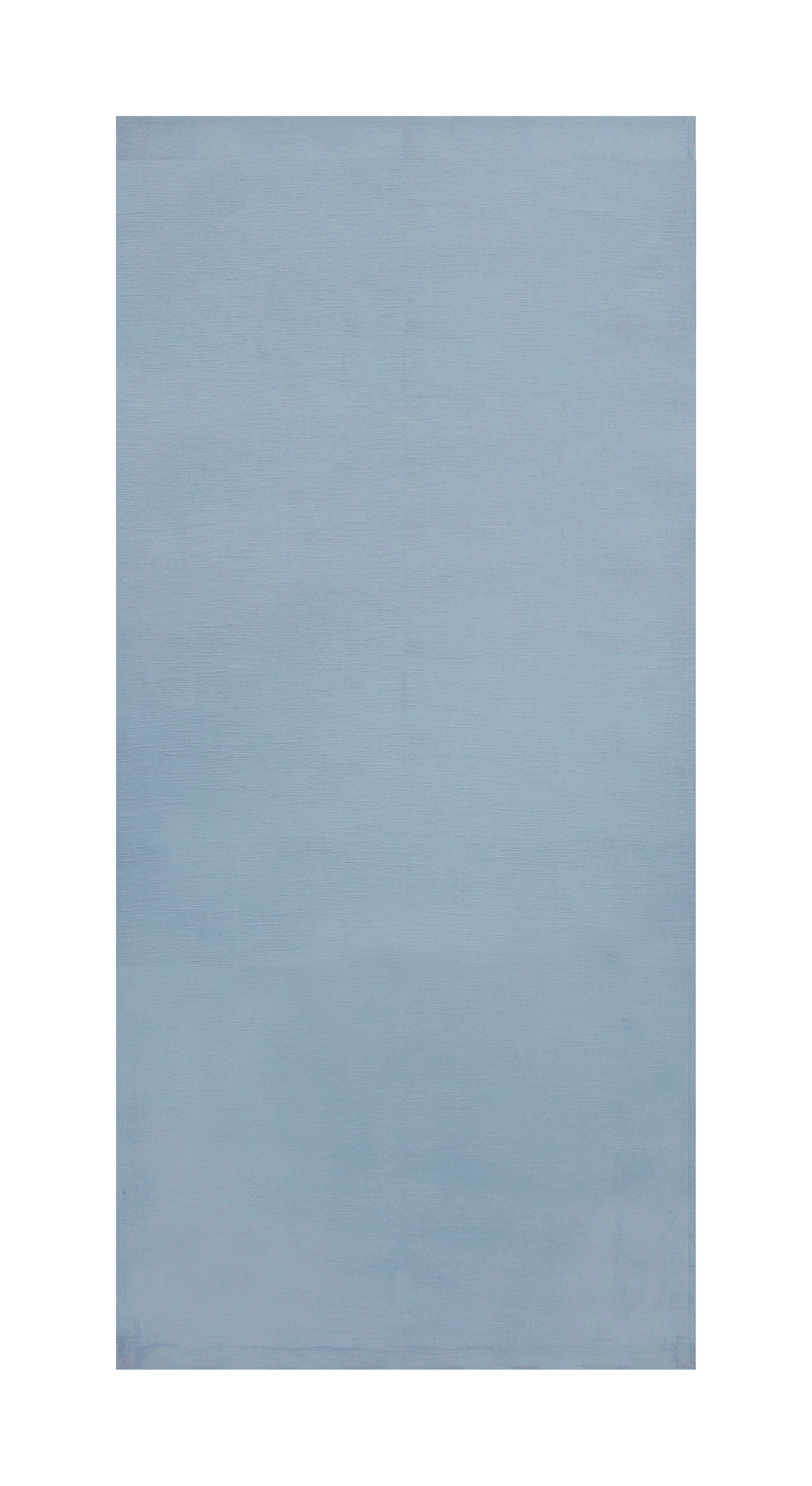 Better Homes & Gardens Textured Solid Chenille Light Filtering Single Curtain Panel, Blue Silver, 50"W x 108"L