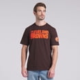 thumbnail image 4 of Men's Fanatics Brown Cleveland Browns Option Route Legacy T-Shirt, 4 of 7