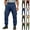 ZA-Green cargo pants, variant on DIOAZUD Mens Cargo Construction Pants Cinch Bottom Multi Pockets Cargo Joggers Solid Color Big and Tall Lightweight Work Pant