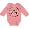 thumbnail image 3 of Inktastic I'm The Sister Girls Long Sleeve Baby Bodysuit, 3 of 5