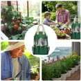 thumbnail image 6 of 7-Piece Green Gardening Tool Set – Stainless Steel Tools with Wooden Handles, Folding Stool & Canvas Tote, Durable Garden Kit for Every Gardener, 6 of 10