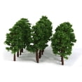 thumbnail image 3 of 20Pcs 8cm Model Trees 3D Landscape Artificial Miniature Tree Scenery Decoration Model Willow Trees Layout Train Railway, 3 of 9