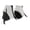 Grey, variant on 1 Pair Ankle Gaiters Leg Sleeves Shoe Covers Lightweight Waterproof Nylon for Men Women Hiking Skiing Outdoor Sports