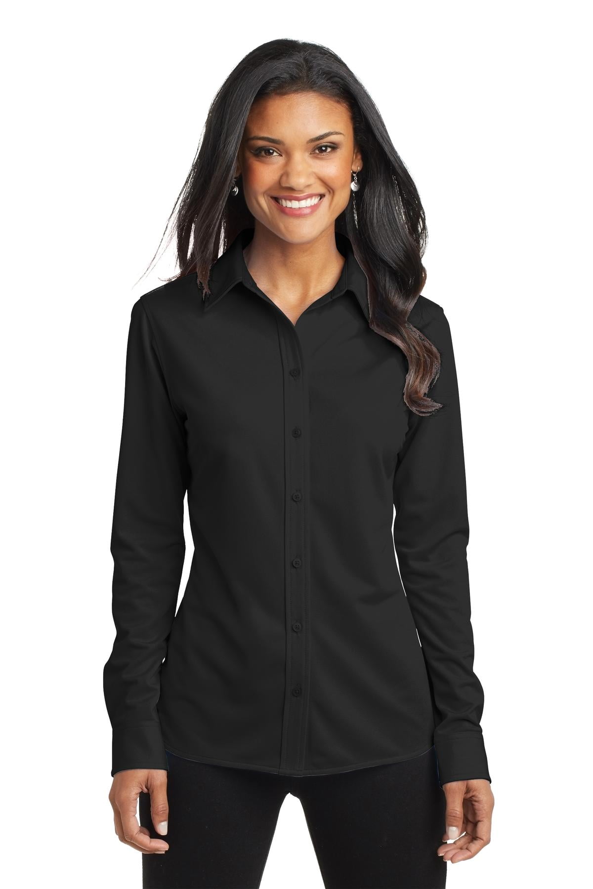 black dress shirt female