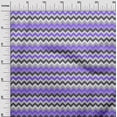 thumbnail image 3 of oneOone Polyester Spandex Medium Purple Fabric Chevron Sewing Craft Projects Fabric Prints By Yard 56 Inch Wide-B0, 3 of 6