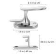 thumbnail image 2 of MasteelfCA 1pc Barn Door Window Latch Bolts Window Gate Security Latch Lock with Screws, 2 of 8