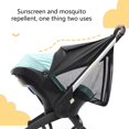 thumbnail image 3 of ZPAQI Pram Canopy Baby Stroller Sun Tent SunShade Cover Mosquito-Net for Carseat, 3 of 10