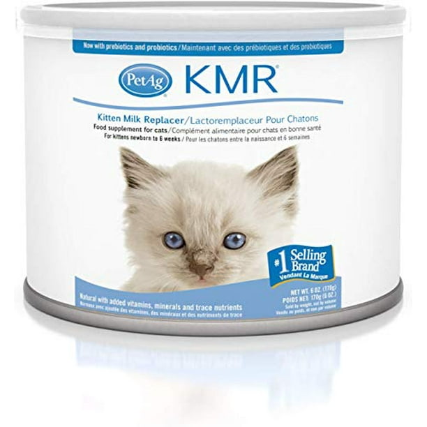 PetAg KMR Kitten Milk Replacer Powder Prebiotics and Probiotics