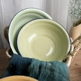 thumbnail image 3 of Bowl Durable Vintage Enamel Multifunctional Soup Plate for Kitchen_Gift Of G, 3 of 5