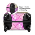 thumbnail image 4 of Easygdp Fish Scale Print Elastic and Washable Suitcase Protective Cover with Hidden Zipper Fits 18-32 inch Luggage -Medium, 4 of 9