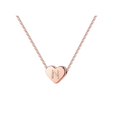 thumbnail image 1 of 26 Initial Heart Shape Alphabet Collar para Mujeres Collares de Acero Inoxidable para Mujeres A Z 26 Alphabet Initial Collares de Oro Rosa para Mujeres Niñas, 1 of 5