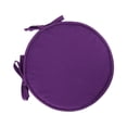 thumbnail image 2 of Cojín redondo para silla, puf portátil multifuncional para el suelo, cojín de yoga para asiento con Púrpura, 2 of 9