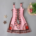 thumbnail image 5 of SonxaHe Infant Girl Dresses Floral Print Sleeveless Smocked Dresses Child Summer Party Traditional Casual Dress Pink,Size 12-18 M, 5 of 8