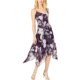 thumbnail image 1 of INC Vestido a media pierna con dobladillo de pañuelo para mujer, Púrpura, 8 I-N-C Mediodía, 1 of 1