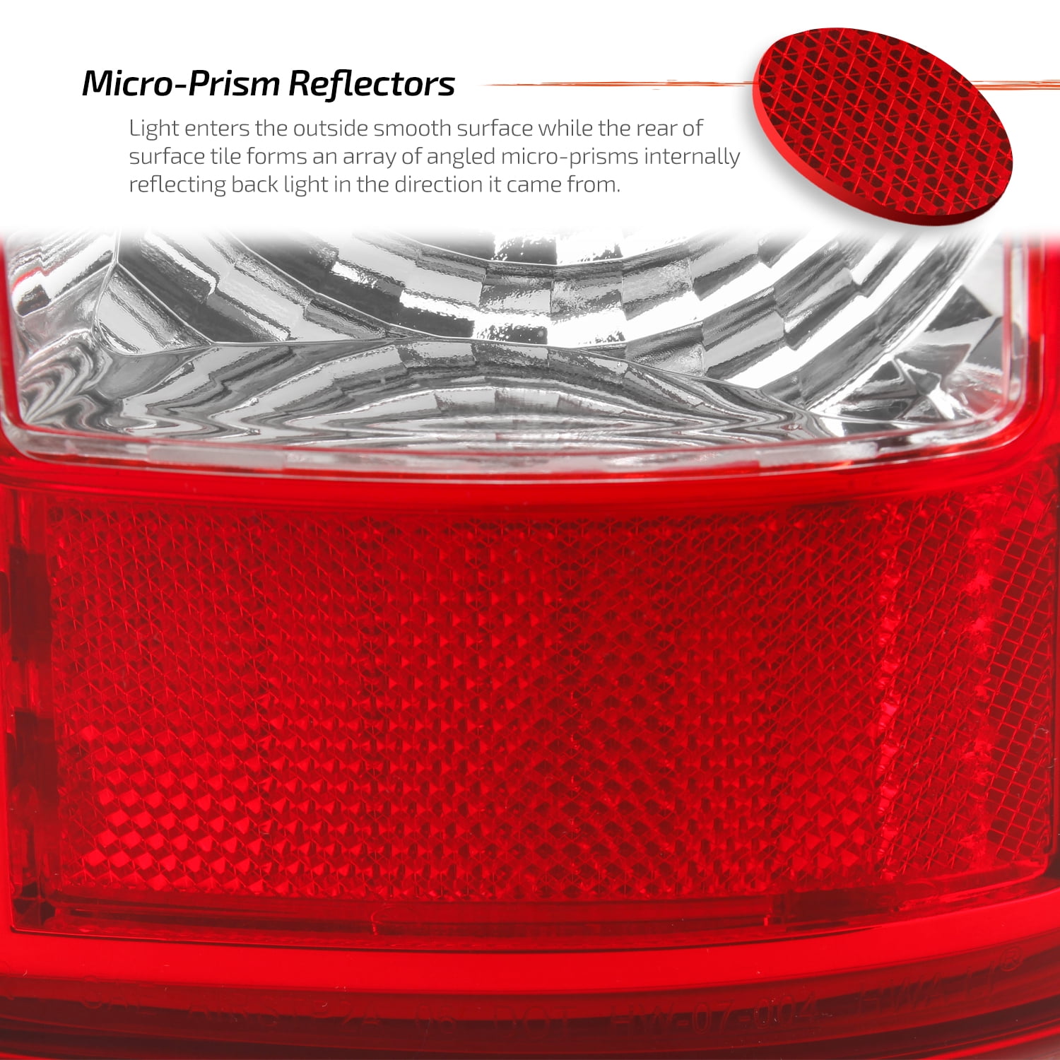 AKKON - For 99-02 Chevy Silverado 09-03 GMC Sierra Pickup Truck Red Clear G2 LED Tail Lights Brake Lamps Pair
