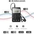 thumbnail image 4 of FM/AM Radio,Mini Portable Radio,Walkman,Personal Radio Headset, 4 of 7