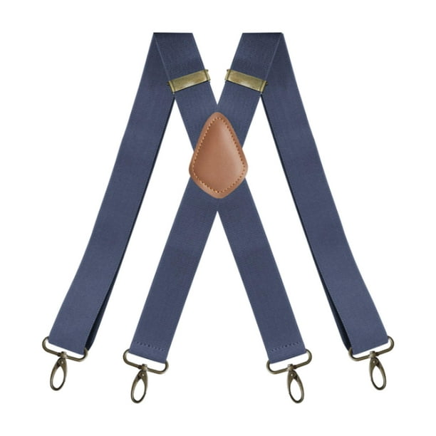 Men's Suspenders Pants Brace Vintage Style Durable Strong Big Tall