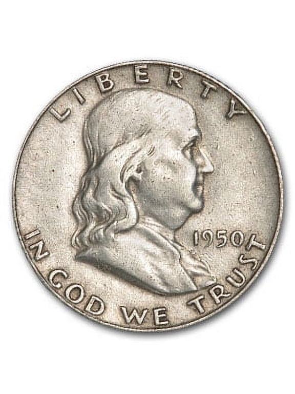 1950 Franklin Half Dollar Fine/XF
