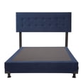 thumbnail image 2 of Box Base Cama Matrimonial + Cabecera Bilbao Azul, 2 of 7