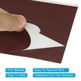 thumbnail image 4 of Uxcell 8"x2" Arrow Sticker Adhesive Large Arrow Sign Brown 15 Pack, 4 of 6