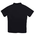 thumbnail image 4 of USNSM Men's Quarter Zip Lapel Collar Golf Shirts Short Sleeve Loose Summer Pullover Business Casual Sports Tee Shirt Black L, 4 of 8
