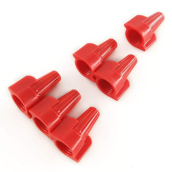Twist Type Wire Connector Wire Nuts AWG 18-8 Winged UL Listed Red 500 pcs.