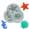 thumbnail image 3 of AURARMLET 1Ud Para Pastel De Silicona Sea Animal Con Flexible Y Antiadherente, 3 of 8