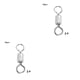 thumbnail image 1 of Sonducket Conector de pesca Rotación de 360 ​​grados Anillo giratorio de pesca resistente al desgaste Conectores a presión de barril de dos 2piezas, 1 of 6