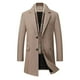 thumbnail image 1 of Gabardina INVACHI para hombre con bufanda desmontable a cuadros, 1 of 6