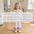 thumbnail image 3 of ZIXKCGDSE Toddler Baby Girl Clothes Bow Long Sleeve Pullover Tops and Flared Pants Fall Winter Outfits Size 9-12 Months, 3 of 4