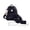 Black, variant on 3Pcs Bowknot Backpack Set for Women, Cute PU Leather Mini Backpack with Matching Crossbody Bag & Wallet, Lightweight Waterproof Campus Travel Purse Set for Teens