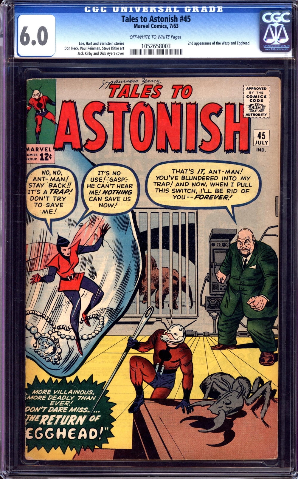 Cover of Tales to Astonish #45