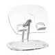 thumbnail image 1 of Soporte 360 Ajustable Plegable Para Tableta/teléfono transparente, 1 of 4