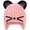 Cat Ears-pink, variant on Gils Sequin  Ears Beanie Earflap Hats Winter Knitted Hat Warm Snow Skull Skiing Caps 3-14