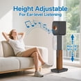 thumbnail image 3 of Soportes de altavoz Aiweiwa regulables en altura para KEF LS50 Meta, 3 of 7