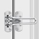 thumbnail image 4 of Cerradura de seguridad con barra basculante | Cerradura de aleación resistente para puertas de entrada, hoteles y apartamentos | Fácil instalación con tornillos | Plateado, rojo, verde, dorado y, 4 of 5