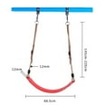 thumbnail image 3 of HILABEE Outdoor Fun Playground Swing Seat /Rope Kids Backyard Park Play Toy Red, 3 of 9