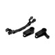 thumbnail image 3 of Juego de piezas de dirección de aleación de aluminio Conjunto de conjunto de grupo de dirección de coche RC Pieza de actualización para coche de control remoto ARRMA Granite 1/10Negro, 3 of 10