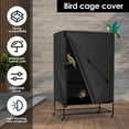 thumbnail image 2 of Bird Cage Birdcage Cubierta Impermeable de Tela Oxford Cubierta de Jaula para Mascotas Cubierta Ajustable Cubierta de Jaula de Loros Grande Cubierta de Noche de Pájaro Seguro para Periquito Loro Cockatiel Más Pinzones, 2 of 8