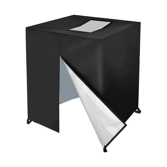 HQinX IBC Tote Cover 275 Gallon 210D with Zipper for 1000L Outdoor Waterproof Dustproof UV-Resistant Water Tank Shield(47.2x39.4x45.7")