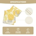 thumbnail image 3 of Sm:)e Yellow Dahlia Floral Pinnata Summer Table Runner 13x72 Inch, Spring Kitchen Dining Table Decoration for Home Party Decor, 3 of 7