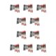 thumbnail image 2 of Vogacara Amortiguador trasero para 1/10 Rc LOSI Baja Rey 4WD RC Car S Amortiguador trasero de rendimiento para 1/10 rojo rojo 10Conjunto, 2 of 6