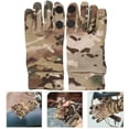 thumbnail image 3 of 1 Pair Full Finger Gloves Men Sports Camo Touchscreen Gloves Outdoors Motorcycle Winter Warm Gloves, 3 of 8