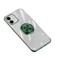 thumbnail image 2 of Cameland For 12 Mini 5.4 Clear Ultra Slim Soft Electroplated Frame Case Ring Stand, 2 of 2