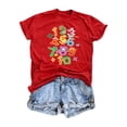 thumbnail image 4 of NAFUU Kids Girls T Shirts Short Sleeve Tees With Number Print Loose Fit Round Neck Cute Top Everyday Wear Blouses For Girls Dressy Casual Sizes 3-4 Years, 4 of 4